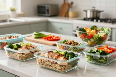 Healthy daily meal prep for weight loss